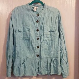Linen ladies PLUS SIZE Blazer size 20W